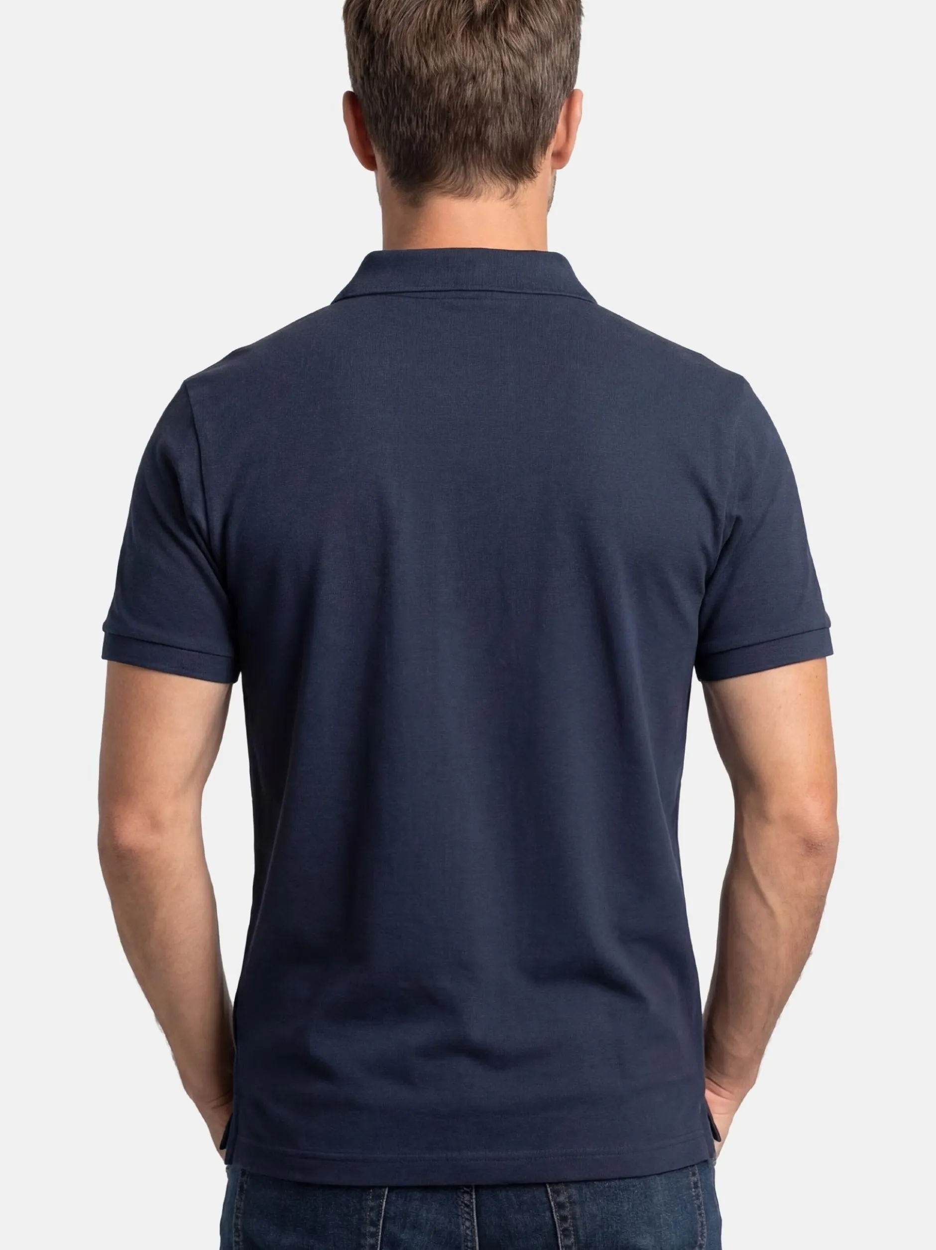 Ragman Herren Poloshirts im 2er-Pack in mehrfarbig