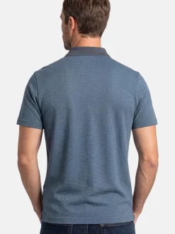 Ragman Herren Poloshirts im 2er-Pack in blau