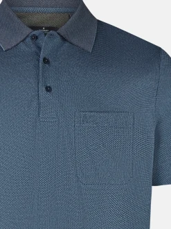 Ragman Herren Poloshirts im 2er-Pack in blau