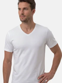 Ragman Herren Unterhemden im 6er-Pack in weiß