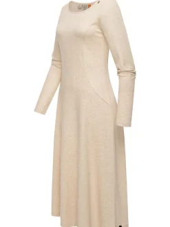 Ragwear Damen A-Linien-Kleid - Appero Long in beige