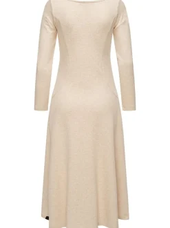 Ragwear Damen A-Linien-Kleid - Appero Long in beige