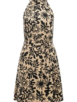 Ragwear Damen A-Linien-Kleid - Angylee Print YOUMODO in sand