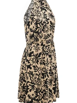 Ragwear Damen A-Linien-Kleid - Angylee Print YOUMODO in sand