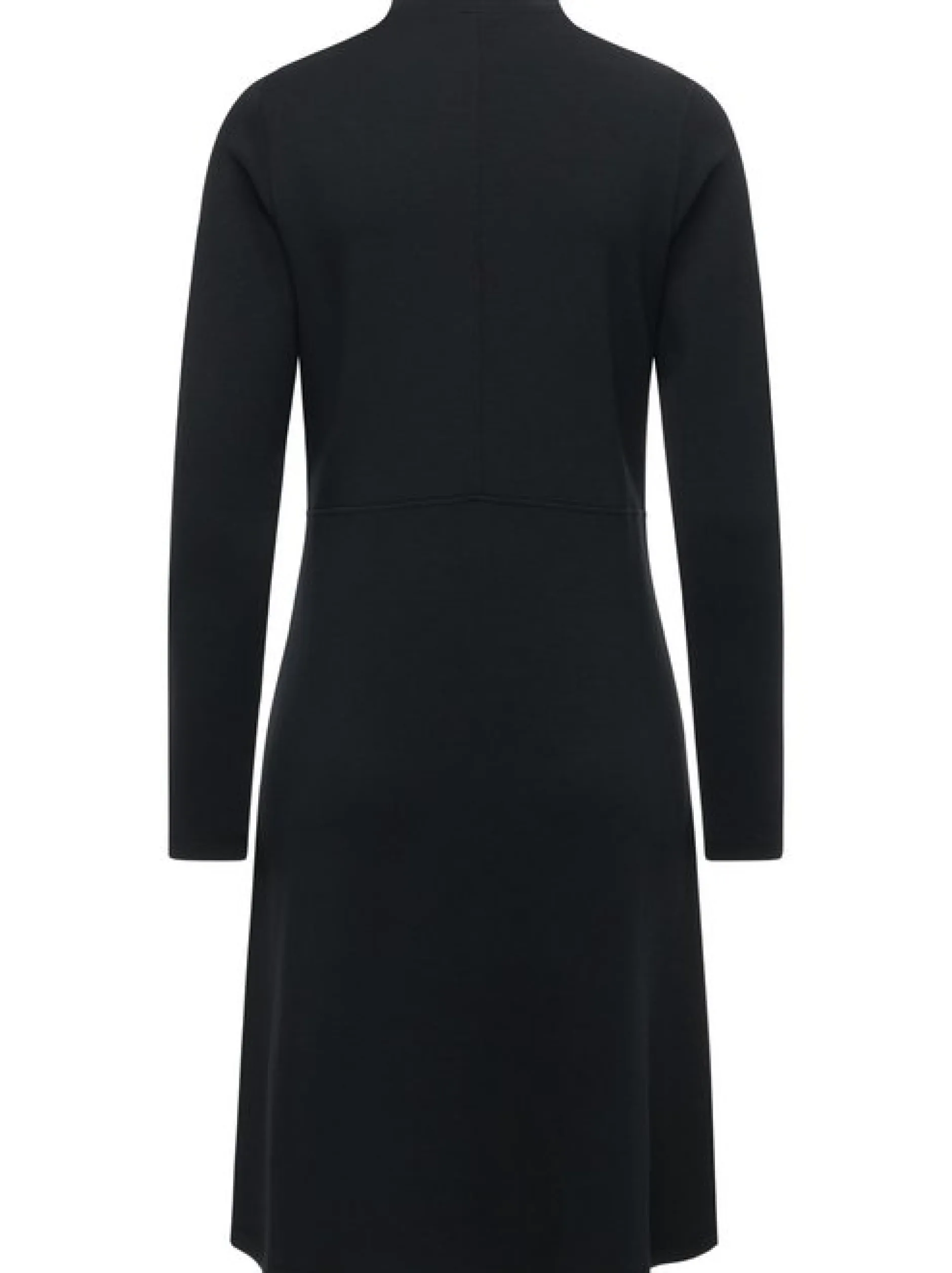 Ragwear Damen A-Linien-Kleid - Leavie in schwarz
