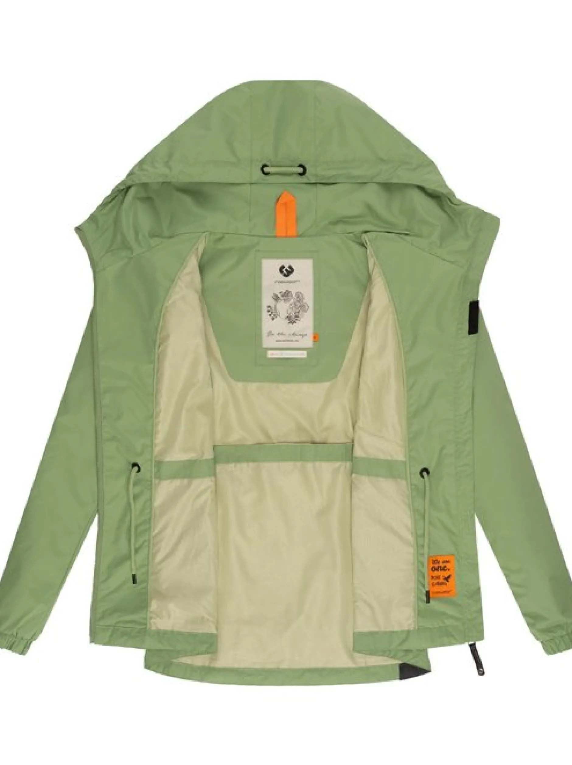 Ragwear Damen Übergangsjacke - Danka in grün