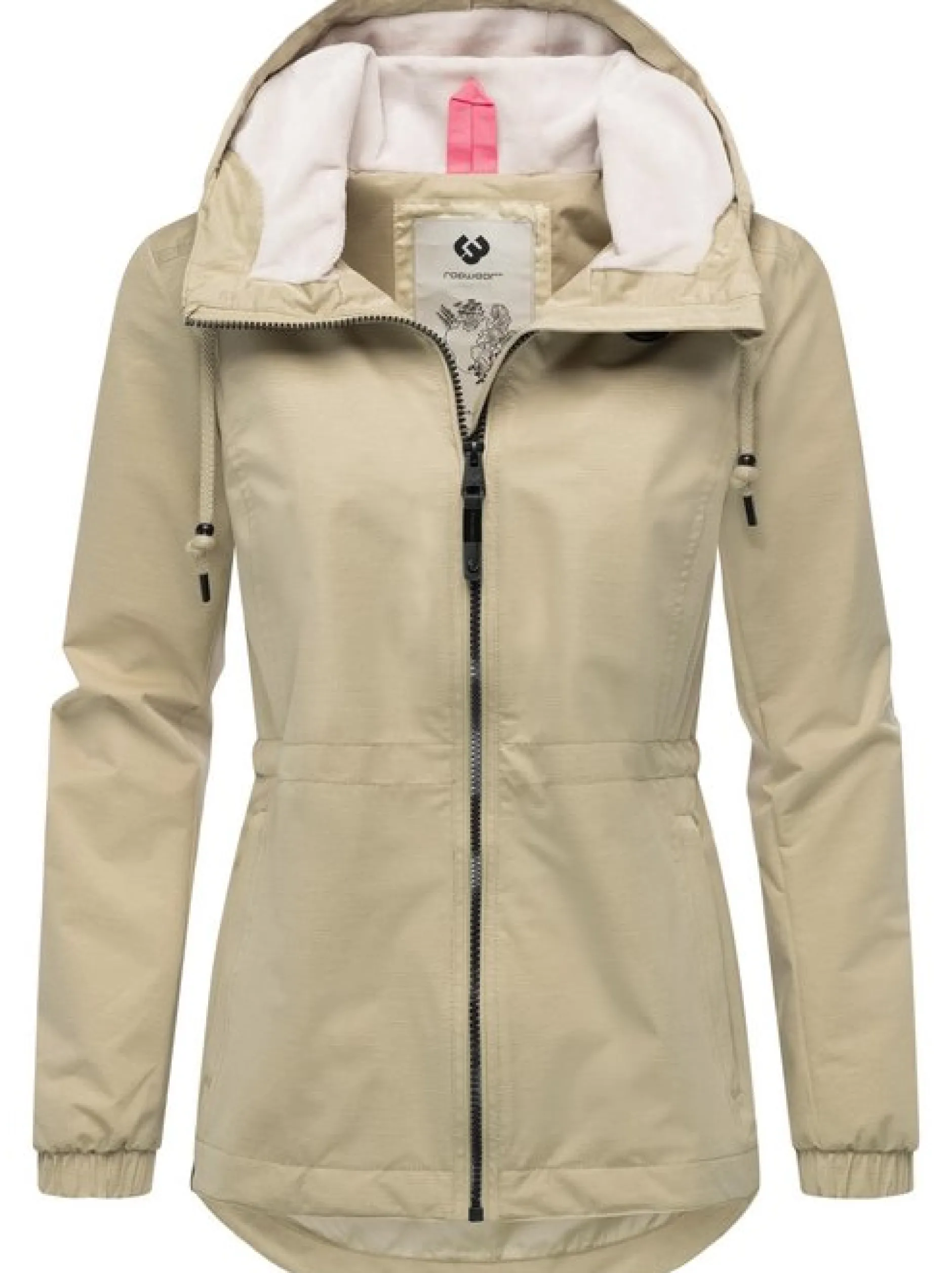 Ragwear Damen Übergangsjacke - Dankka Tech in sand