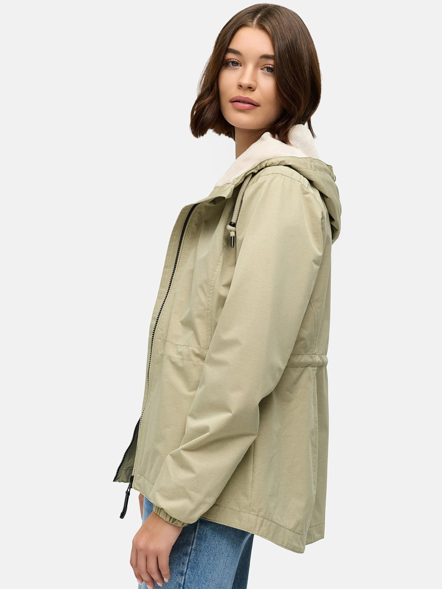 Ragwear Damen Übergangsjacke - Dankka Tech in sand