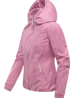 Ragwear Damen Übergangsjacke - Dizzie Tech in rosa