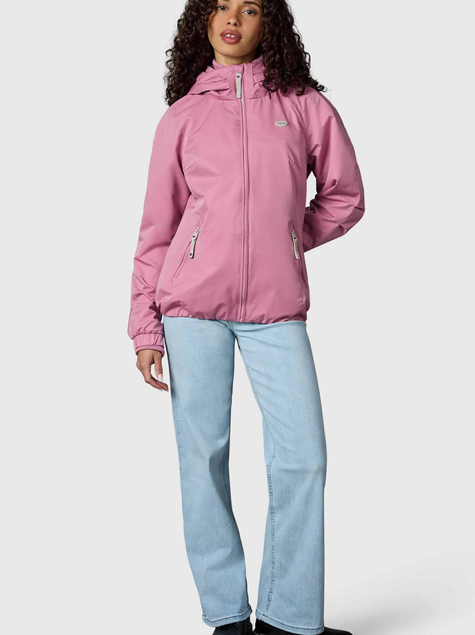 Ragwear Damen Übergangsjacke - Dizzie Tech in rosa