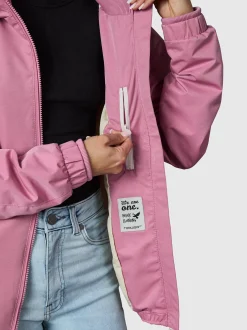 Ragwear Damen Übergangsjacke - Dizzie Tech in rosa