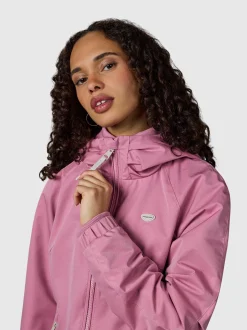Ragwear Damen Übergangsjacke - Dizzie Tech in rosa