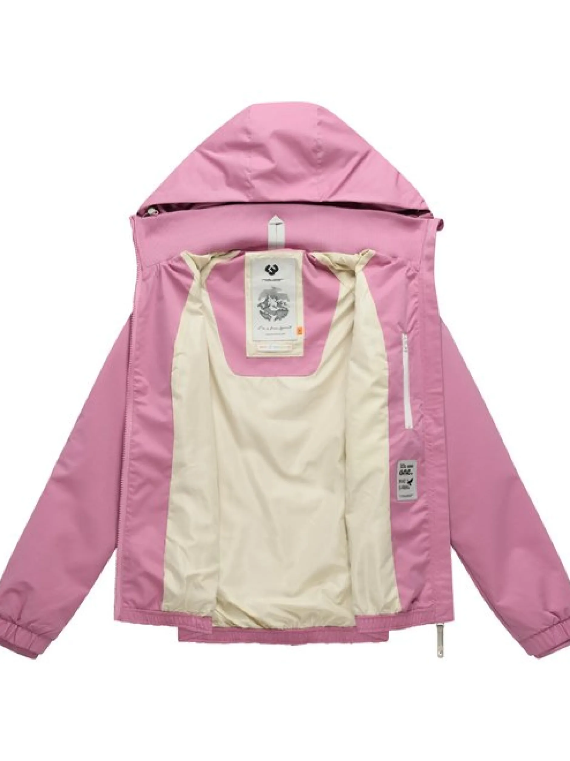 Ragwear Damen Übergangsjacke - Dizzie Tech in rosa