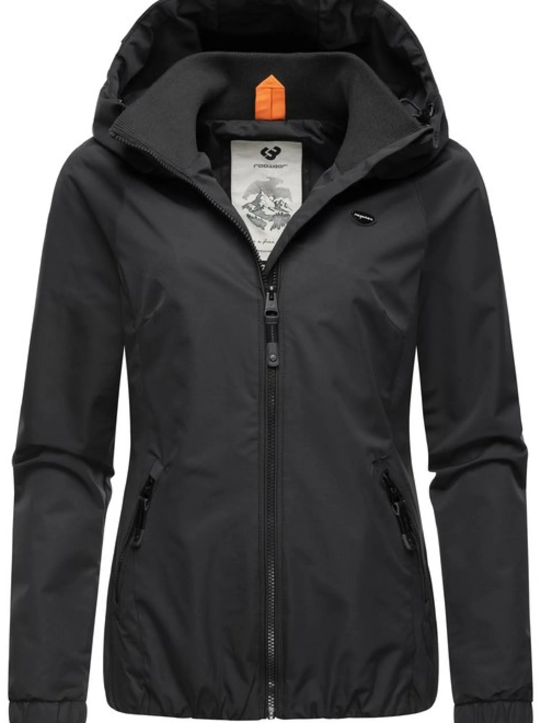 Ragwear Damen Übergangsjacke - Dizzie Tech in schwarz