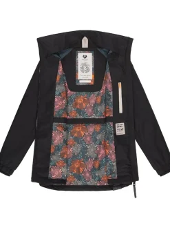 Ragwear Damen Übergangsjacke - Tacy in schwarz