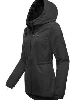 Ragwear Damen Übergangsjacke - Dankka Tech in schwarz