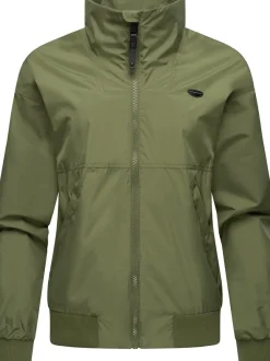 Ragwear Damen Übergangsjacke - Goona in oliv