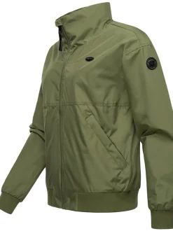 Ragwear Damen Übergangsjacke - Goona in oliv