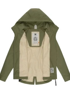 Ragwear Damen Übergangsjacke - Monade Übergang in oliv