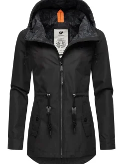 Ragwear Damen Übergangsjacke - Monadis in schwarz