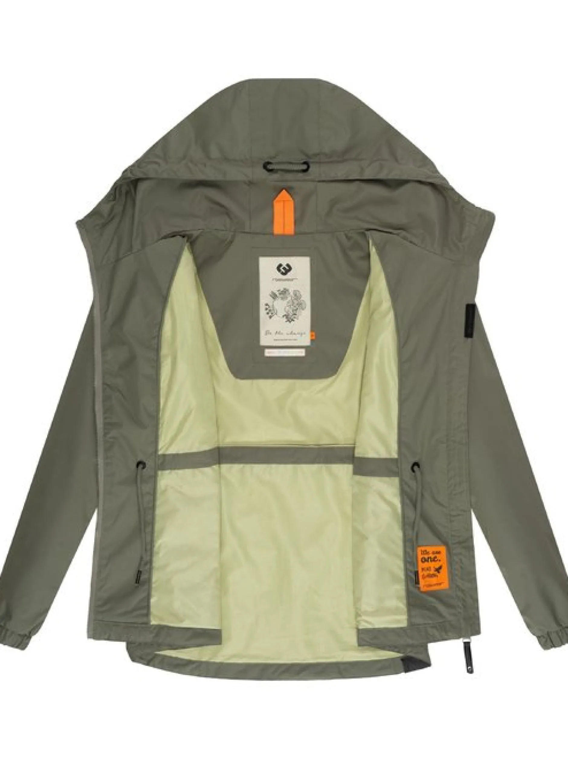Ragwear Damen Übergangsjacke - Danka in oliv