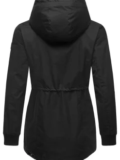 Ragwear Damen Übergangsjacke - Dowey A in schwarz