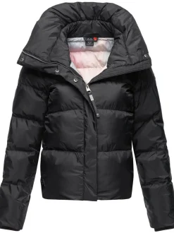 Ragwear Damen Übergangsjacke - Lunis in schwarz
