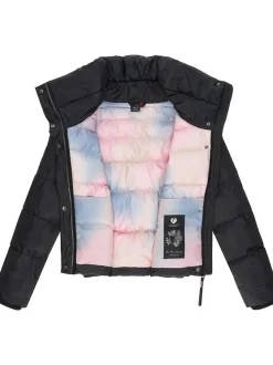Ragwear Damen Übergangsjacke - Lunis in schwarz