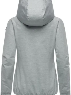 Ragwear Damen Übergangsjacke - Dizzie Tech in hellgrau