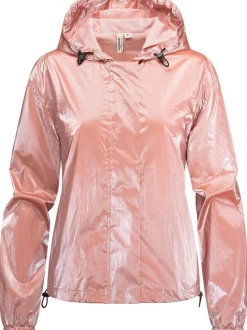 Ragwear Damen Übergangsjacke - Cezanna Shine in altrosa