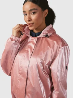 Ragwear Damen Übergangsjacke - Cezanna Shine in altrosa