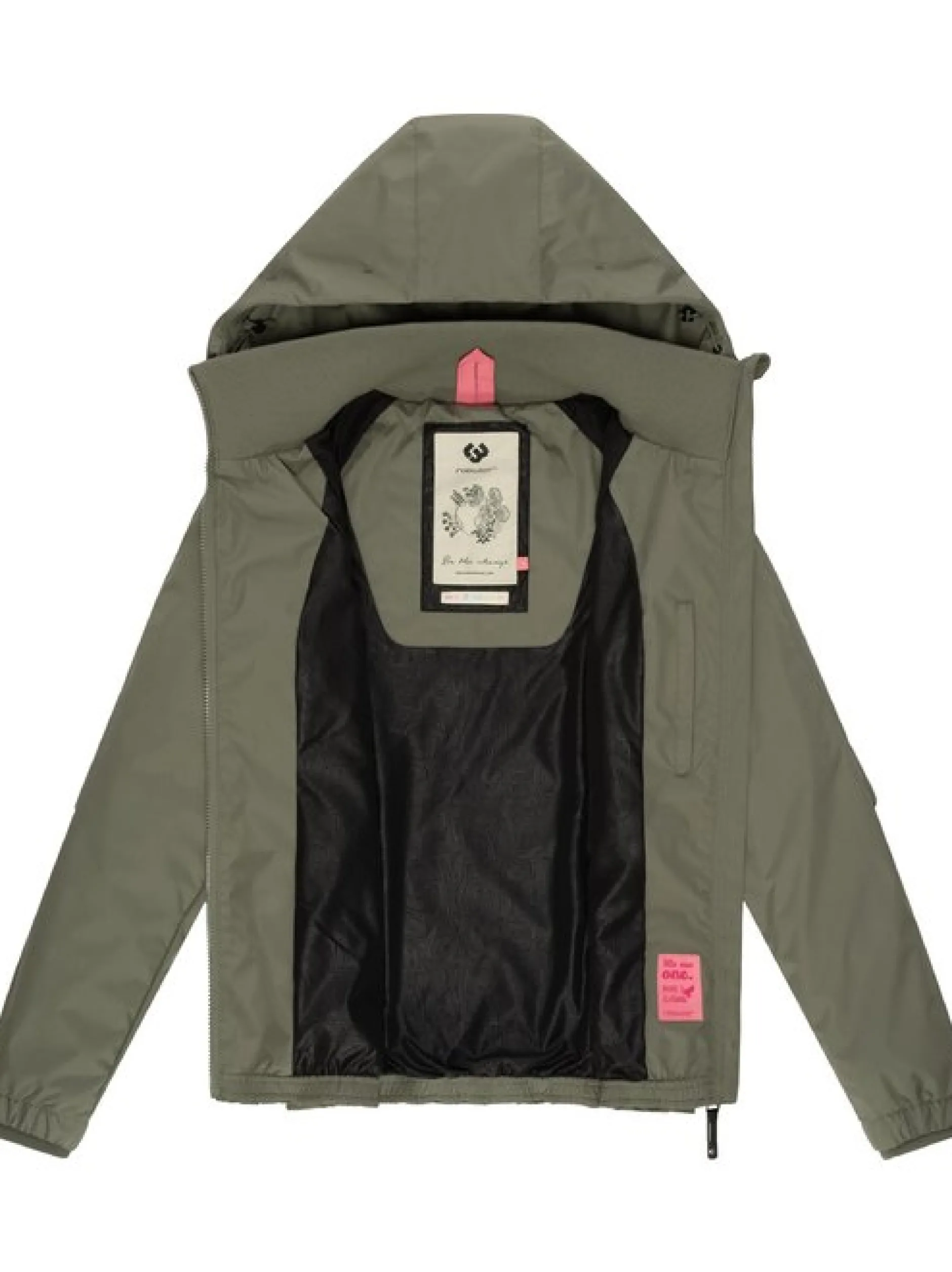 Ragwear Damen Übergangsjacke - Dizzie in oliv