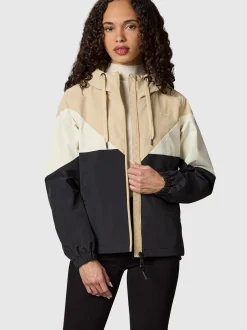 Ragwear Damen Übergangsjacke - Rochele in beige schwarz