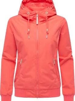Ragwear Damen Übergangsjacke - Oggie in koralle