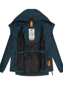 Ragwear Damen Übergangsjacke - Danka in petrol