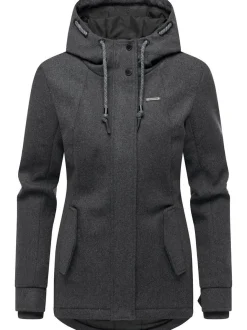 Ragwear Damen Übergangsjacke - Monadde Felt YOUMODO in anthrazit