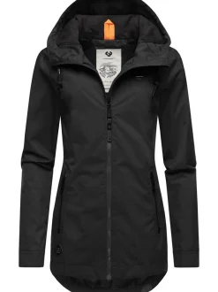 Ragwear Damen Übergangsjacke - Zuzka in schwarz