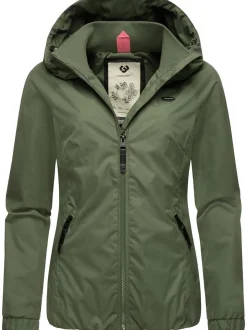 Ragwear Damen Übergangsjacke - Dizzie in oliv