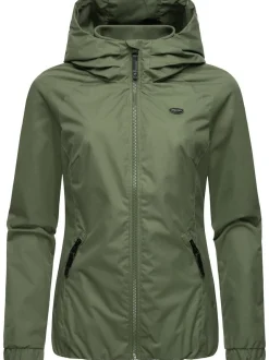 Ragwear Damen Übergangsjacke - Dizzie in oliv