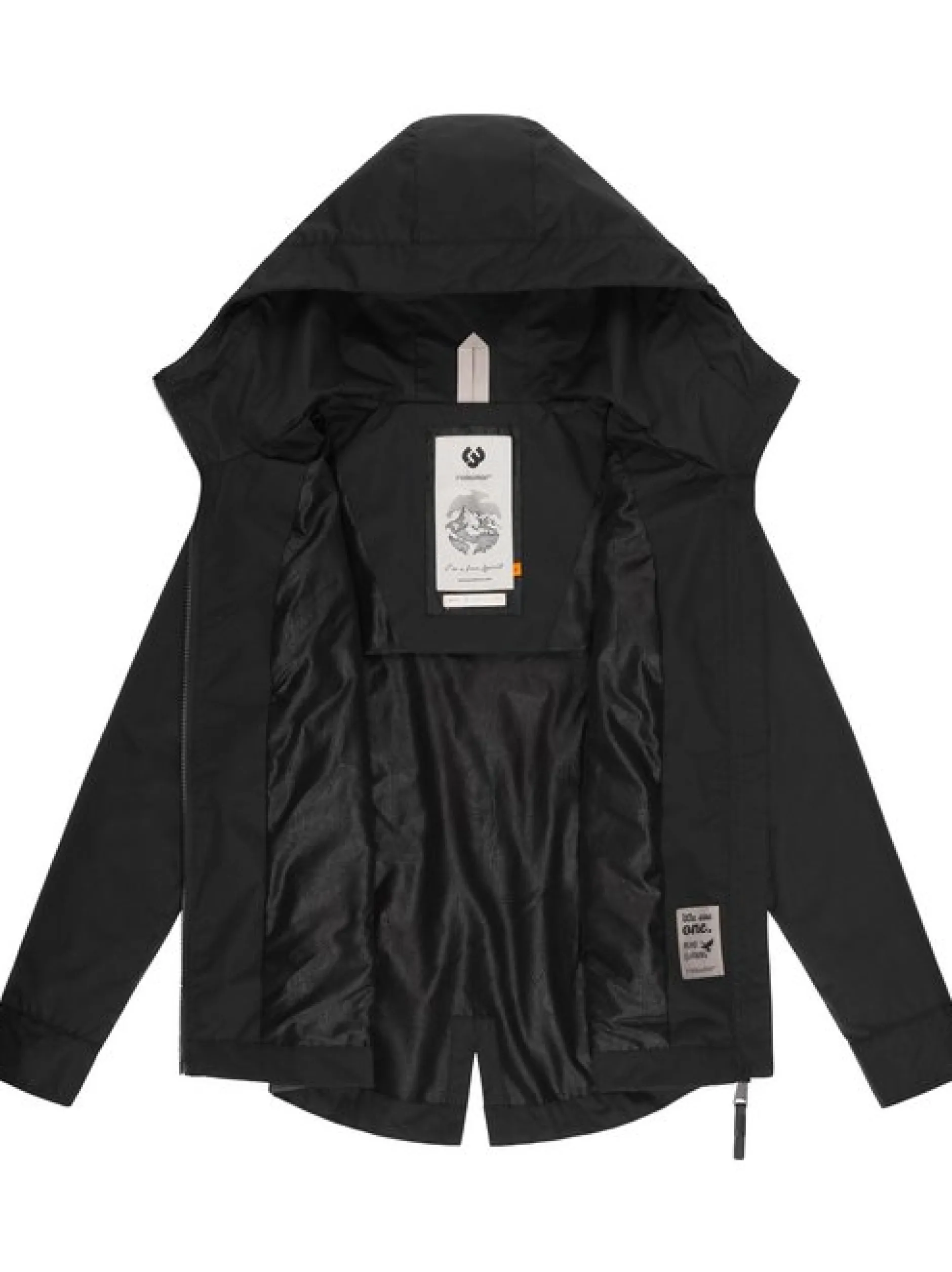 Ragwear Damen Übergangsjacke - Monade Übergang in schwarz