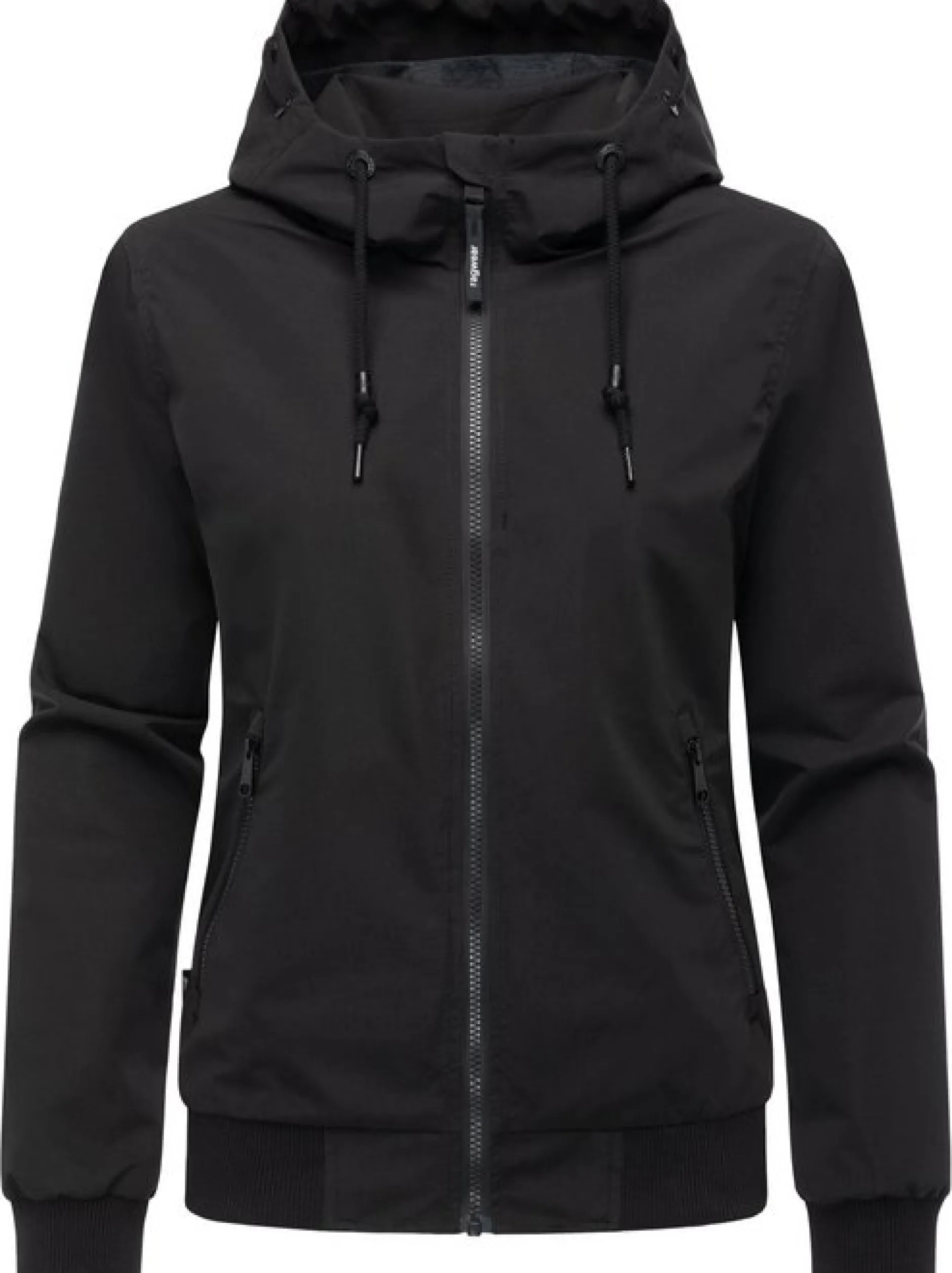 Ragwear Damen Übergangsjacke - Oggie in schwarz