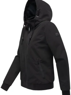 Ragwear Damen Ãœbergangsjacke - Oggie in schwarz
