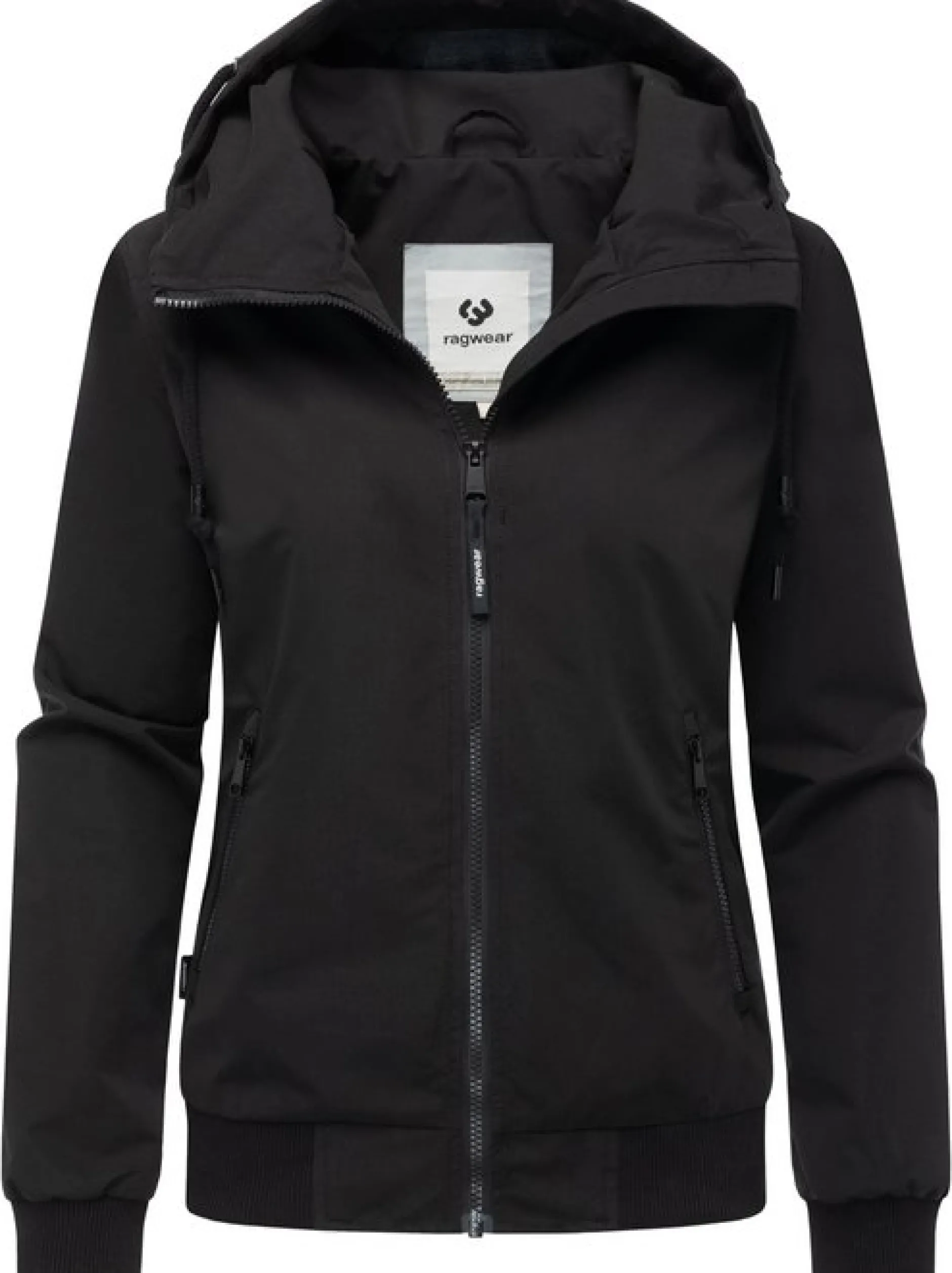 Ragwear Damen Übergangsjacke - Oggie in schwarz