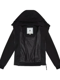 Ragwear Damen Übergangsjacke - Oggie in schwarz
