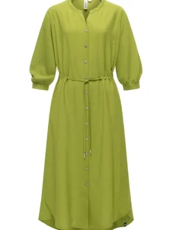 Ragwear Damen Blusenkleid - Trea in grün - Länge: mittel