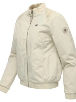 Ragwear Damen Bomberjacke - Chenna Summer YOUMODO in weiß