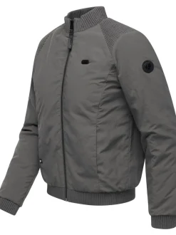 Ragwear Damen Bomberjacke - Chenna Warm YOUMODO in grau