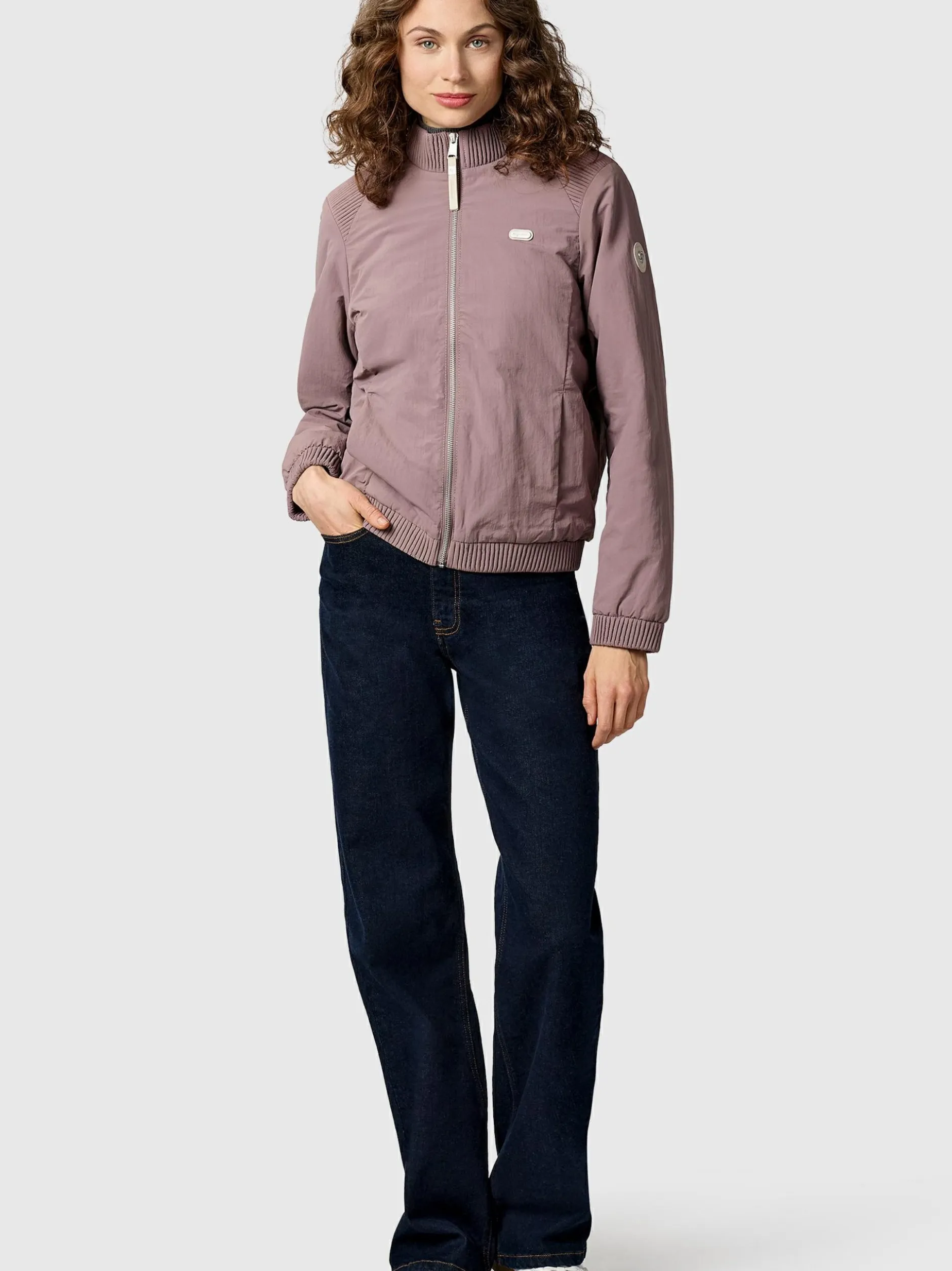 Ragwear Damen Bomberjacke - Chenna Summer YOUMODO in altrosa
