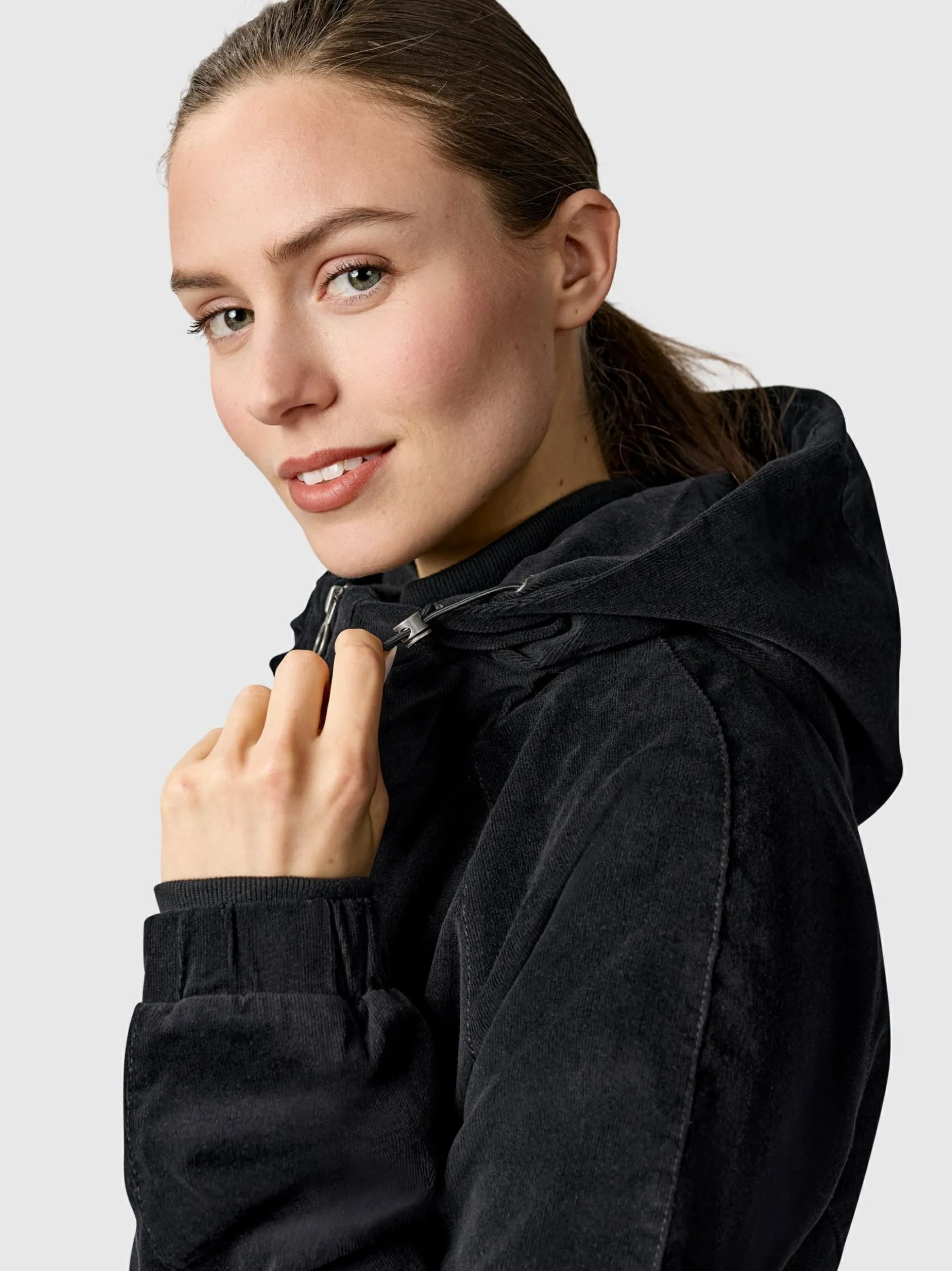 Ragwear Damen Bomberjacke - Dizzie Cordy YOUMODO in schwarz
