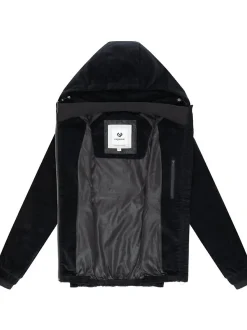 Ragwear Damen Bomberjacke - Dizzie Cordy YOUMODO in schwarz